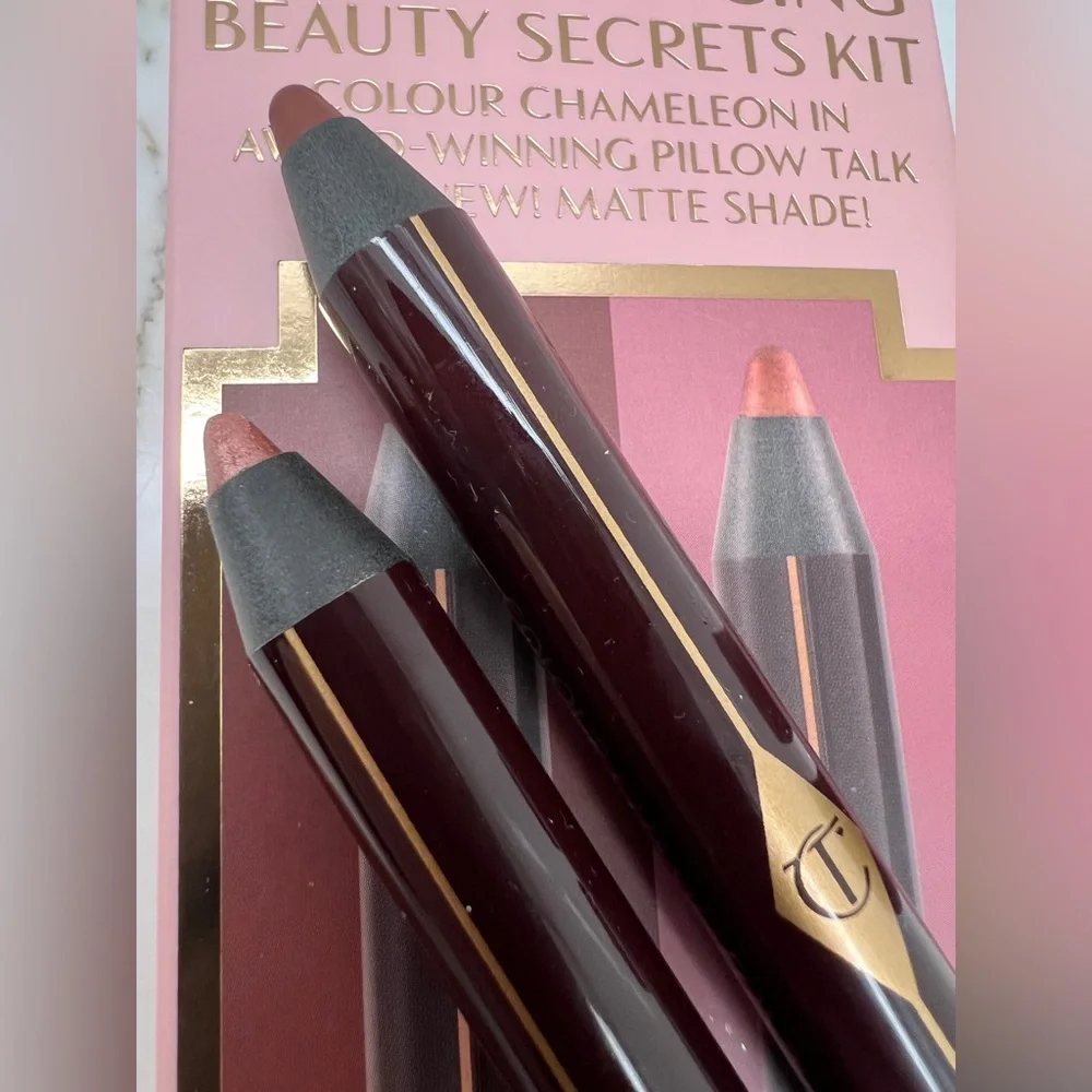 CHARLOTTE TILBURY 🎀 Pillow Talk Eye Enhancing Beauty Secrets Kit 🎀 NIB $35 MSRP - Picture 4 of 7